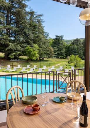 Restaurant bistronomique Dieulefit, Drôme · les Sources de Dieulefit