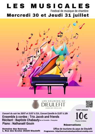 Les musicales déménagent ! Edition 2025 !